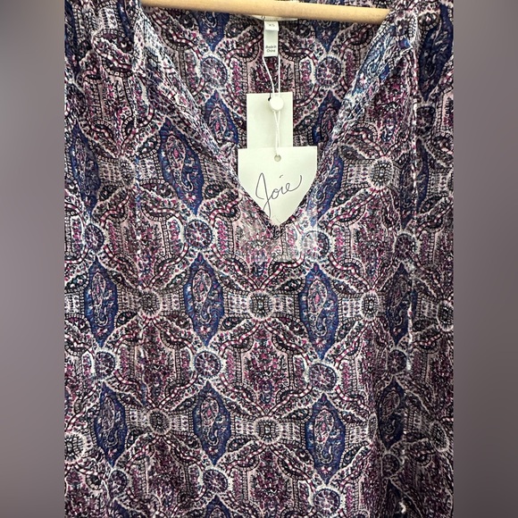 Joie Oddette Printed Blouse - Picture 8 of 11